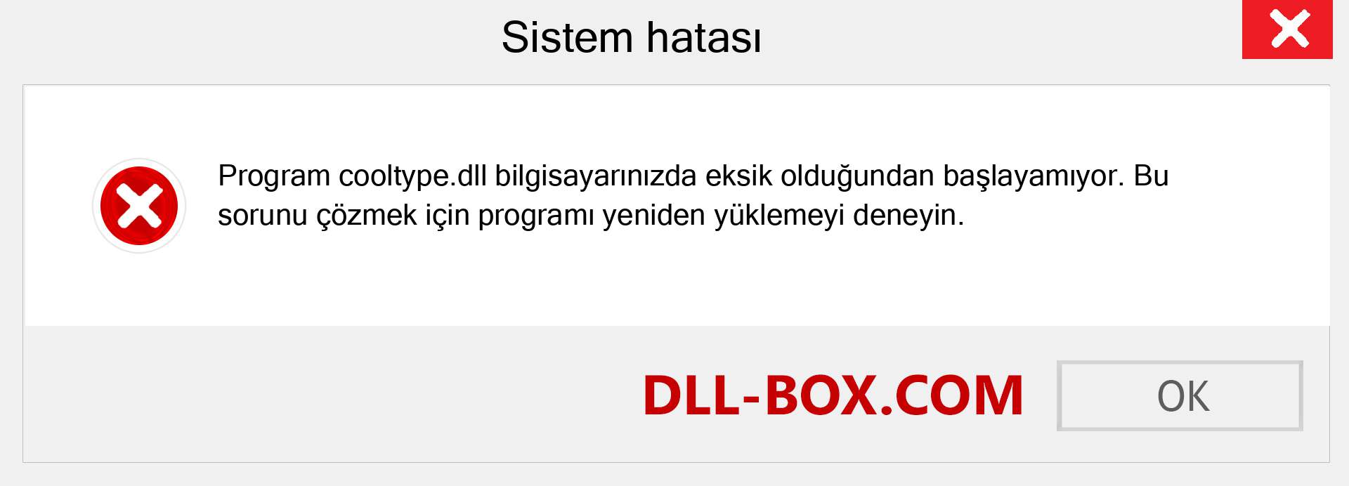 cooltype.dll dosyası eksik mi? Windows 7, 8, 10 için İndirin - Windows'ta cooltype dll Eksik Hatasını Düzeltin, fotoğraflar, resimler